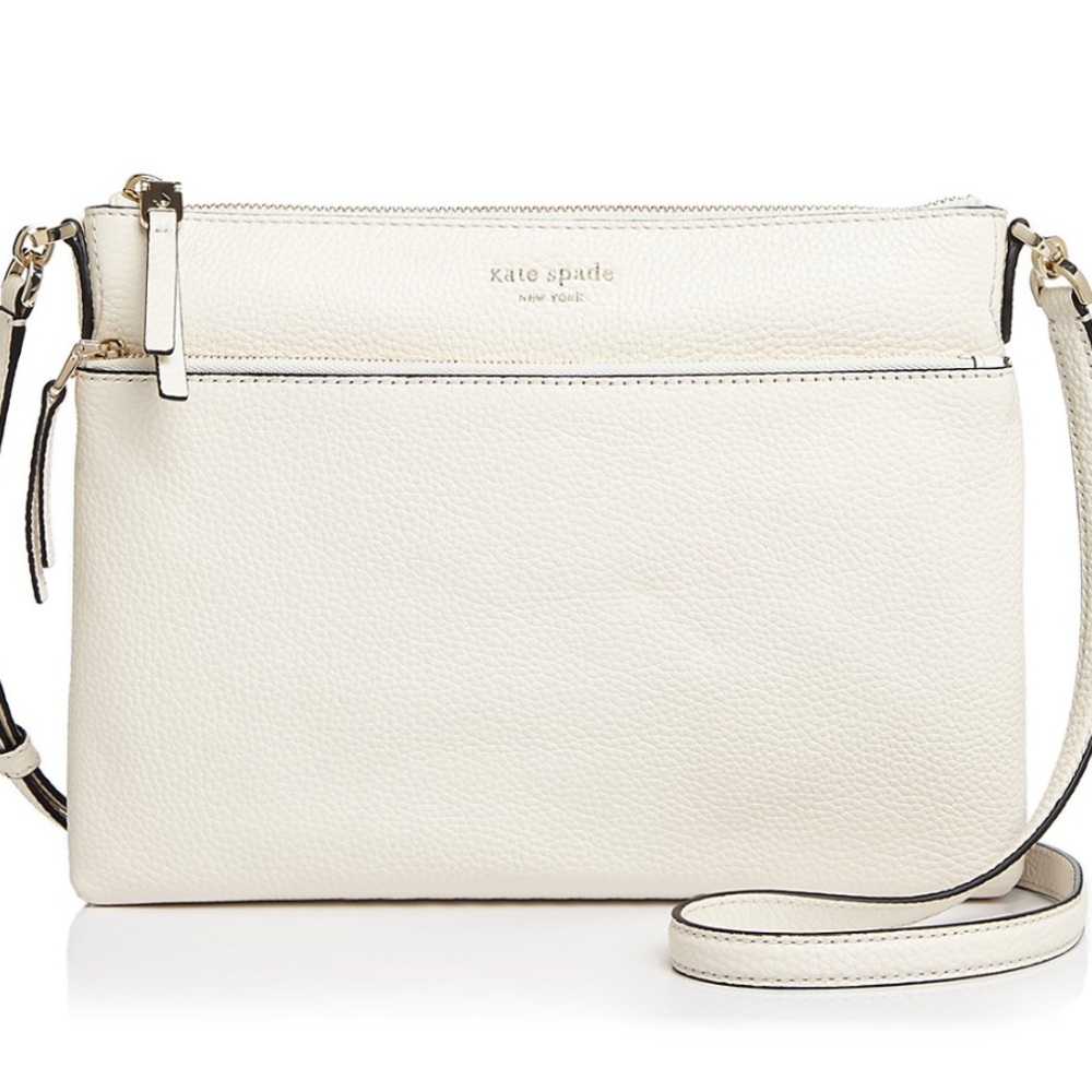 Kate Spade White leather Crossbody Bag